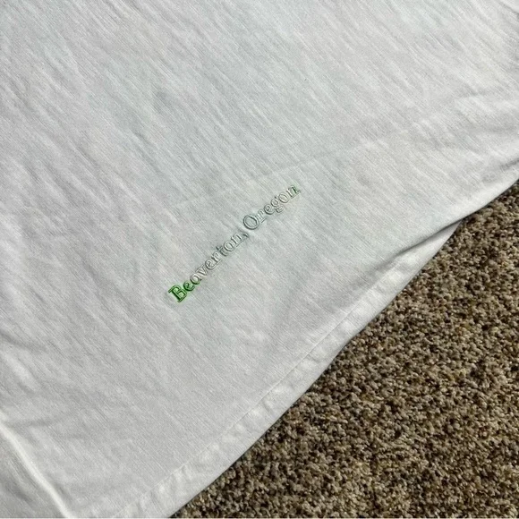 Vintage DEADSTOCK Nike World Tour Rare Crewneck Teeshirt Mens White Size XL - Picture 7 of 11